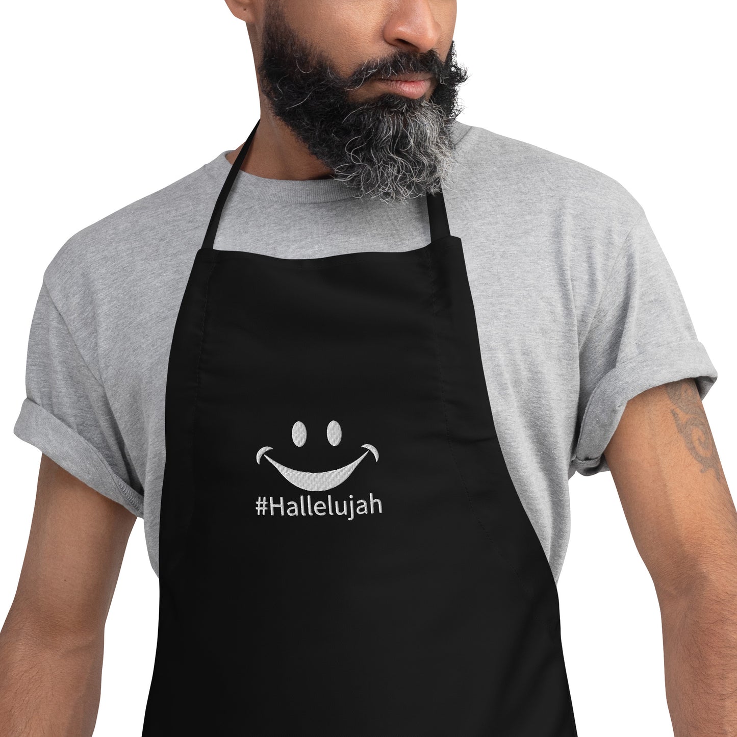 Embroidered Apron #Hallelujah Social Media Family Insiders Apron
