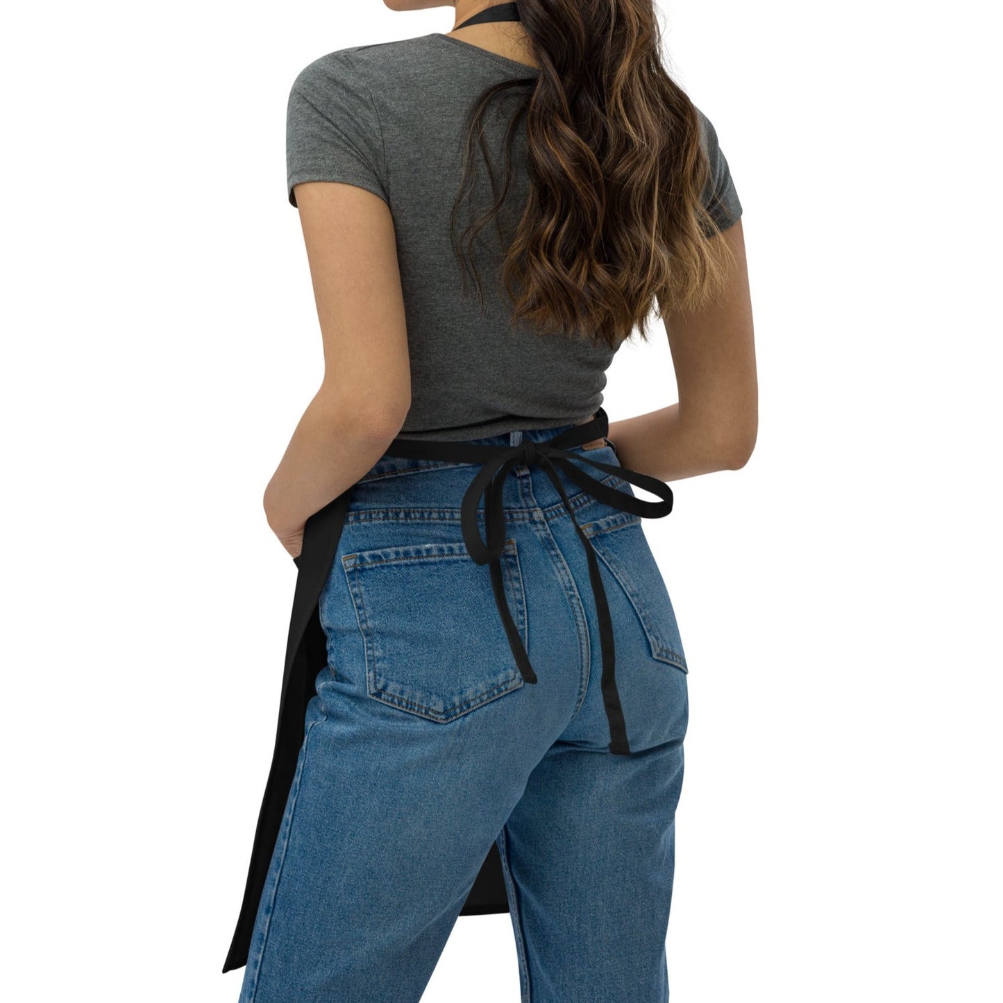 Embroidered Apron Samra Cooks logo