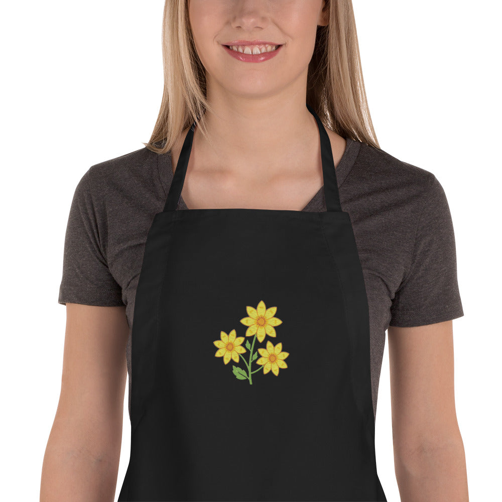 Embroidered Apron Adey Abeba design