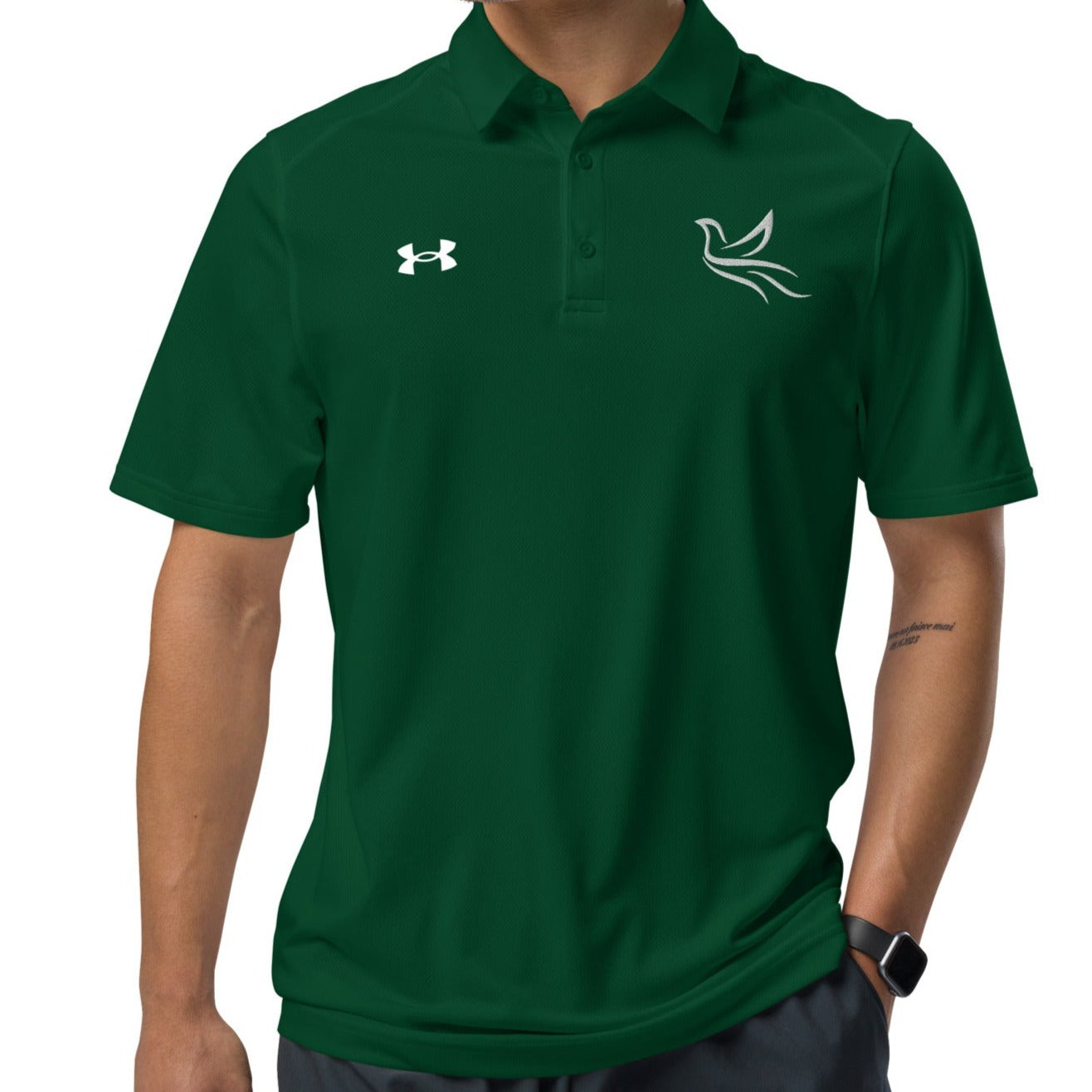 Under Armour® men's polo, Embroidered