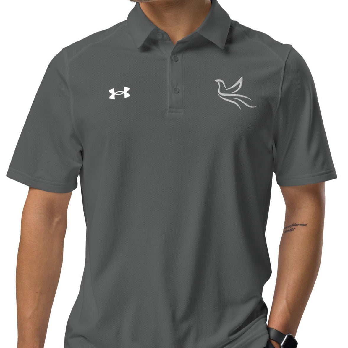 Under Armour® men's polo, Embroidered