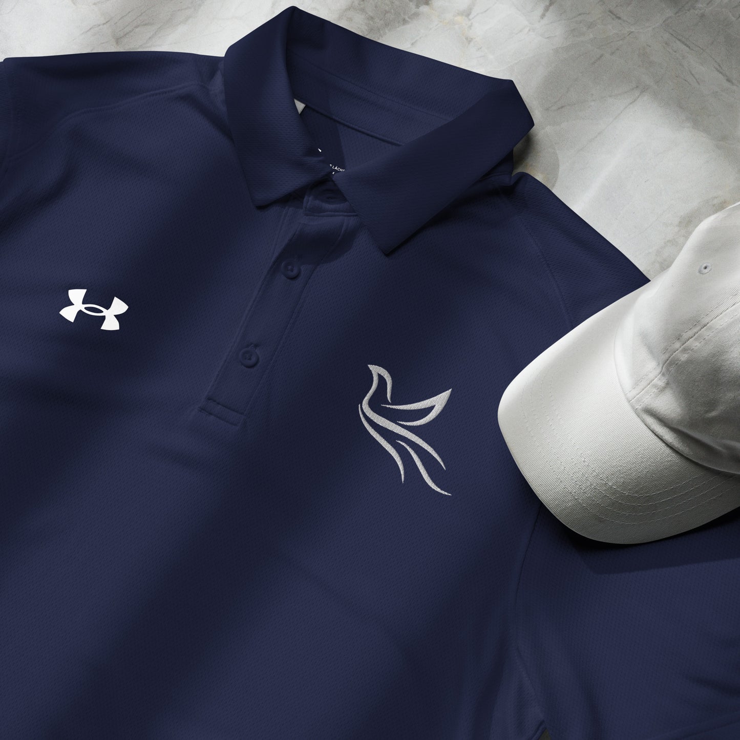 Under Armour® men's polo, Embroidered