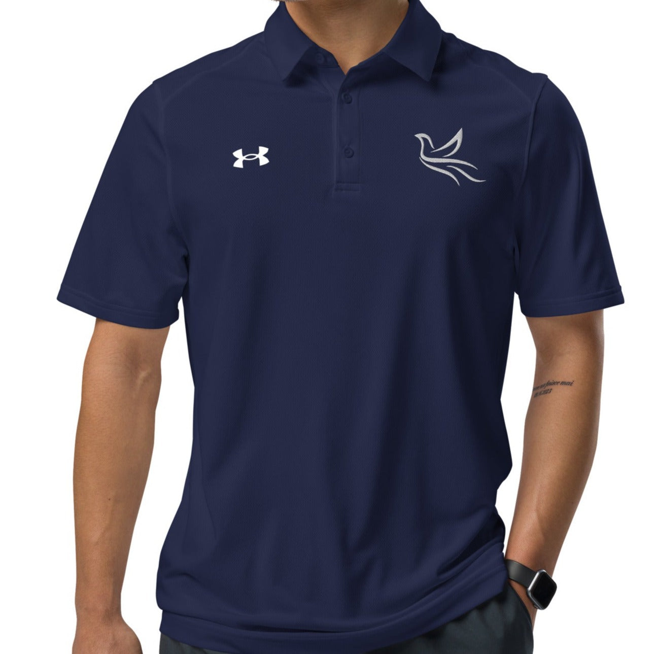 Under Armour® men's polo, Embroidered